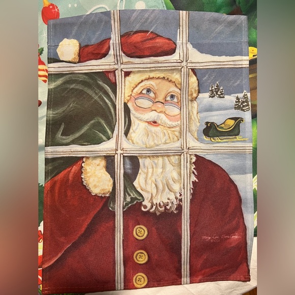 Lot of 5 Small Garden Holiday Flags - Picture 3 of 8